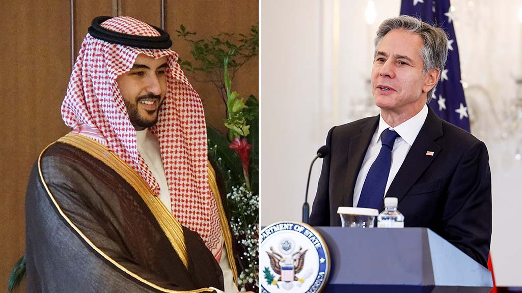 Watch: Blinken Meets Saudi Defense Minister At State Department | The ...